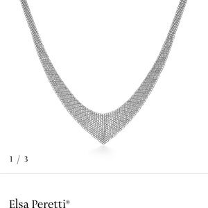 Tiffany & Co. Silver Mesh Necklace